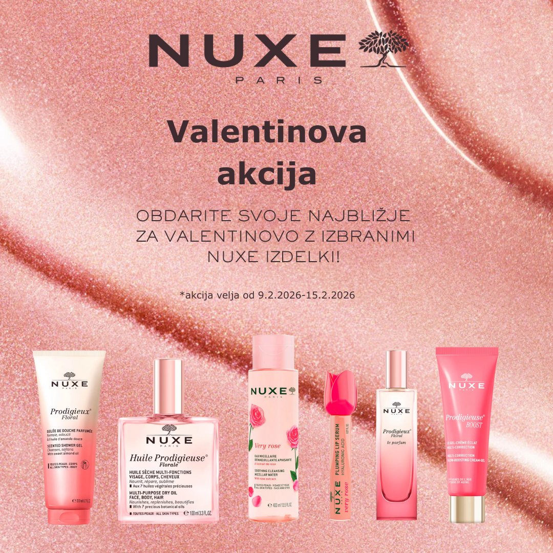 Nuxe - Valentinova akcija